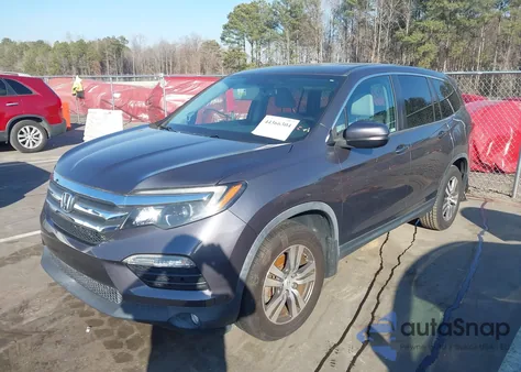 2018 Honda Pilot Ex-L из США, поврежденный, VIN 5FNYF5H54JB021614